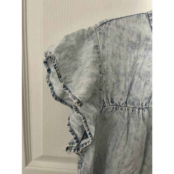 Rails Ruthie Top Light Acid Wash Size Medium - Picture 8 of 14